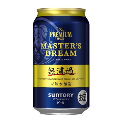 サントリー ザ・プレミアム・モルツ マスターズドリーム〈無濾過〉350ml缶×24本