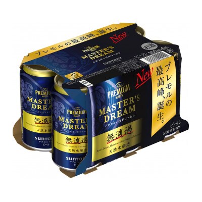サントリー ザ・プレミアム・モルツ マスターズドリーム〈無濾過〉350ml缶×24本