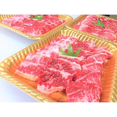 土佐あかうしカルビ焼肉用(約910g)【zn191】