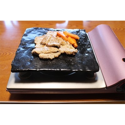 「竹田焼き物」甲斐哲哉　耐熱性平皿「荒城の宴」 1枚