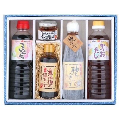 創業180年老舗の醤油、お好みお鍋セット