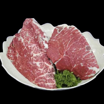 肉乃橋本の熊本特産・肥後馬刺・赤身&霜降りセット(計400g)