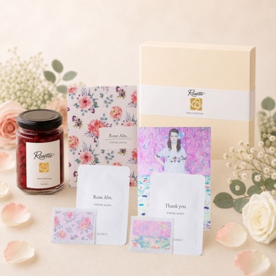 Rosette 食べる薔薇&香る薔薇のギフトセット