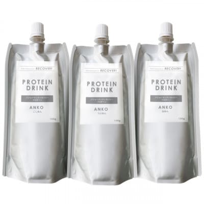 日本産プロテイン入り飲むあんこ450gセット