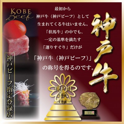 神戸牛(神戸ビーフ)ロースステーキ 計500g TZST5 【2026年4月より順次発送】