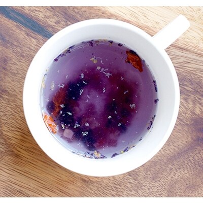 【島田市】たっぷり果実のたべられるお茶!フルーツフレーバーティー6袋セット