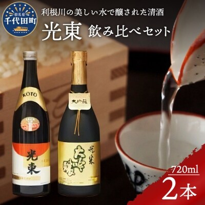 日本酒 大吟醸 清酒 【光東】 地酒 セット  ＜山川酒造＞ ch007-001r
