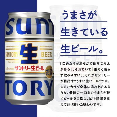 サントリー 生ビール トリプル生 350ml×24本 ch016-022r