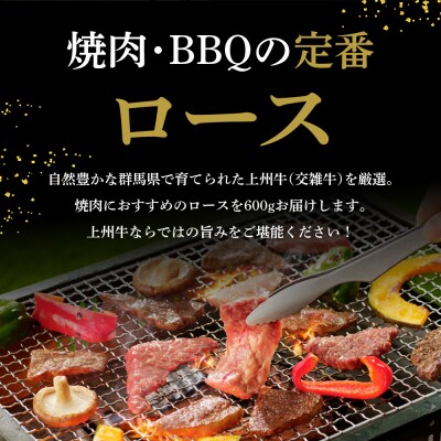牛肉 ロース 上州牛 600g 上州牛ロース ch013-005rhr