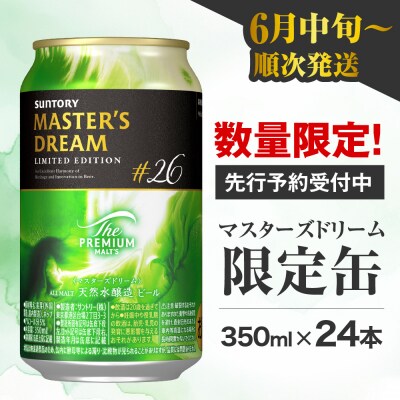 【限定パッケージ】マスターズドリーム 350ml×24本 ch016-024