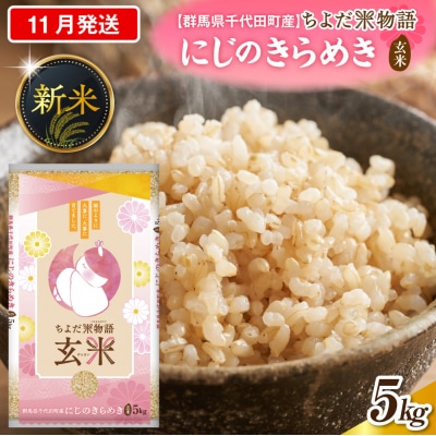 2026年11月発送【令和8年産】にじのきらめき5kg×1袋(玄米)ch049-003-11