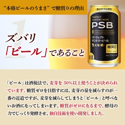 【2箱】パーフェクトサントリービール350ml×24本(2箱)PSB ch016-010ss