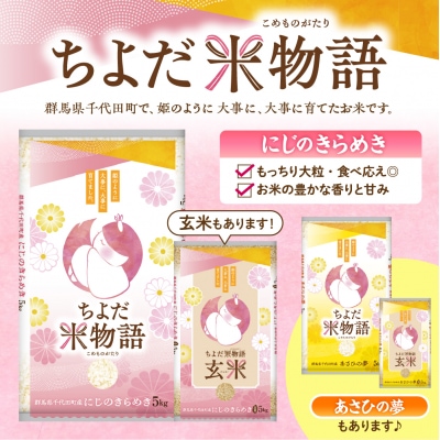 2026年6月より発送【令和7年度産】にじのきらめき 5kg×1袋 (精米) ch049-001-6
