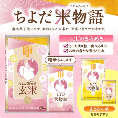 2027年4月発送【令和8年産】にじのきらめき5kg×1袋(玄米)ch049-003-4