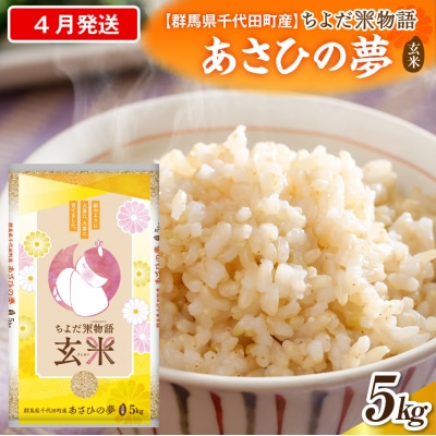 2027年4月発送【令和8年産】あさひの夢5kg×1袋(玄米)ch049-004-4