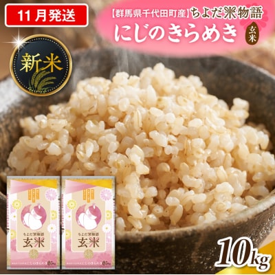 2026年11月発送【令和8年産】にじのきらめき10kg(玄米)ch049-009-11