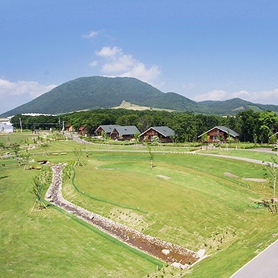【やくらい高原リゾート】1棟貸し切り!宮城県加美町やくらいコテージご宿泊券 (4人用1泊)