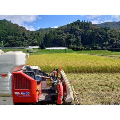 吉賀町かわの農園　つや姫玄米5kg【栽培期間中、農薬・化学肥料不使用】