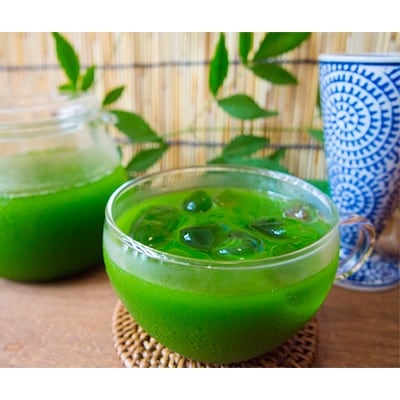 京抹茶 孫右ヱ門:グリーンティー+三種のお茶飲みくらべセット(煎茶・碾茶・フレーバーティー)