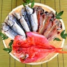 あじと金目鯛の干物セット