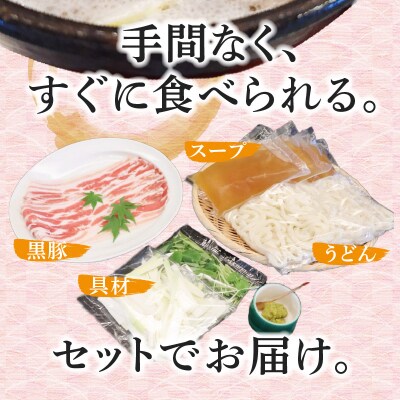 黒豚南蛮うどんセット　K071-002