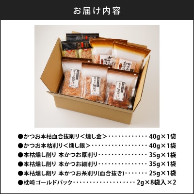 ご家庭で料亭のダシを!鰹節屋の本格削り節セット　K020-008