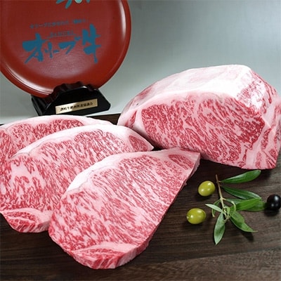 香川のプレミアム黒毛和牛オリーブ牛サーロインステーキ約220g×3枚 | ふるさと納税のお礼品