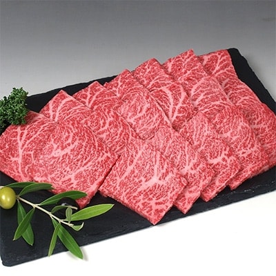 香川のプレミアム黒毛和牛オリーブ牛もも焼き肉用1kg