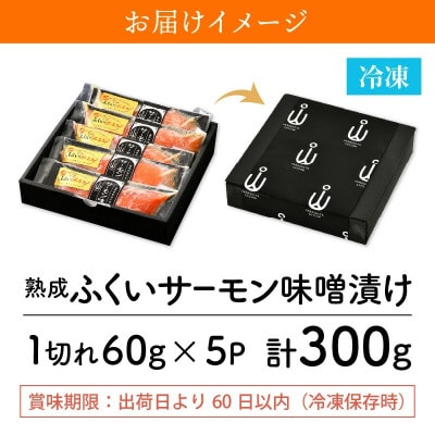 熟成 ふくいサーモン 味噌漬け 5P