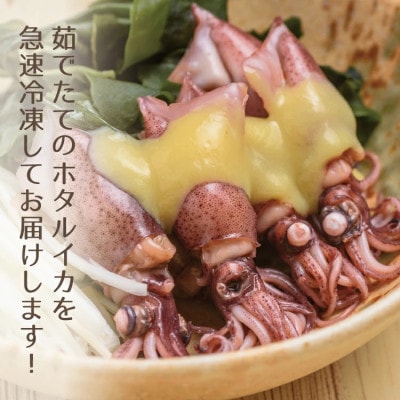 日本海産 ボイルホタルイカ　計1kg(250g×4P)【冷凍便】
