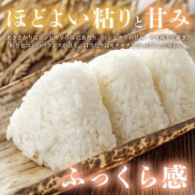 令和6年産　あきさかり(精米)　5kg