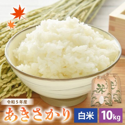 令和6年産　あきさかり(精米)　10kg