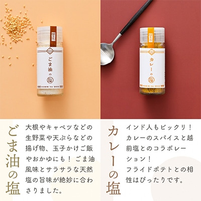 瓶タイプ卓上塩5本セット