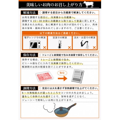 若狭牛のA4等級以上を厳選! ローススライス しゃぶしゃぶ用 400g