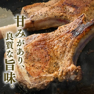 「福井県ブランド豚」ふくいポーク ポークチョップ 骨付き豚ロース 6本
