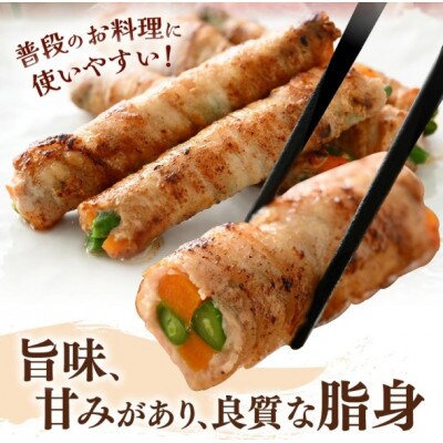 「福井県ブランド豚」ふくいポーク 豚バラスライス 1.8kg(300g × 6パック)