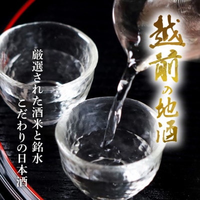 越前の地酒 夏 四季の日本酒飲み比べ 飛鳥井のお酒