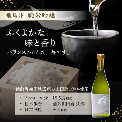 越前の地酒 夏 四季の日本酒飲み比べ 飛鳥井のお酒