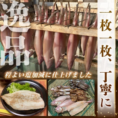 「先行予約」珍しい冷蔵発送!魚屋のこだわり干物「秋にお届け干物セット」 保存料・着色料無添加