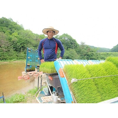 【つなごう!奥里山農耕】 特別栽培米コシヒカリ「そよ風田んぼ」10kg(有機肥料100%)