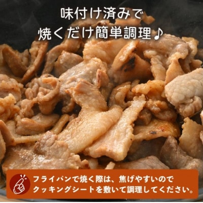 国産豚 塩こうじ漬け 約1kg(便利な小分け 180g × 6袋)フライパンで簡単調理♪