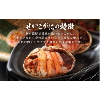 蟹の食べ比べ「ずわいがに × 6パック せいこがに × 9パック」甲羅盛り セット※のし無