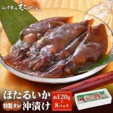 【先行受付】ほたるいか沖漬け 約1kg 越前漁師こだわりのタレに漬込み!【4月上旬より順次発送】 | ふるさと納税のお礼品