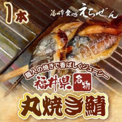 【福井県 名物】丸焼き鯖 一本 職人の焼きで香ばしくジューシー
