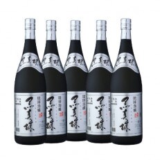 泡盛　黒真珠1800ml　5本セット