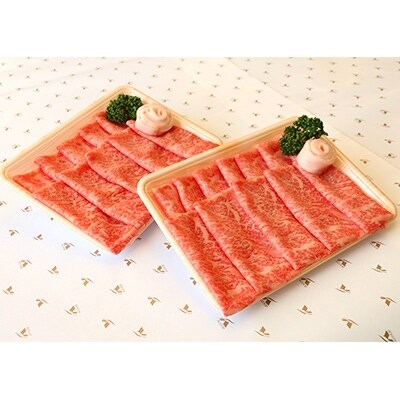 くまもと球磨産　黒毛和牛(ロースすき焼き用　500g)