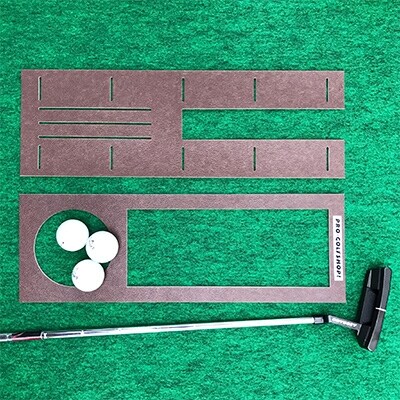 ゴルフ練習用・高速EXPERTパターマット90cm×4.5mとゴルフ練習用具/土佐CCオリジナル