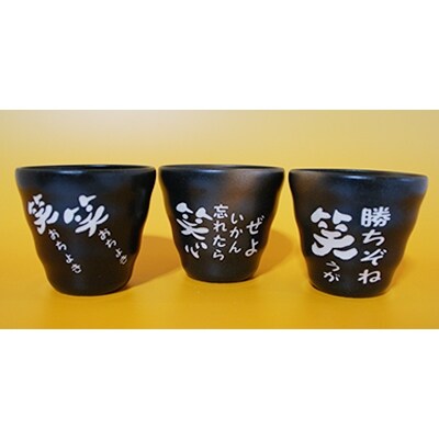 土佐弁焼酎カップ3個セット お礼品詳細 ふるさと納税なら さとふる