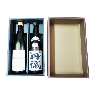 純米セット(ゆすらもも　純米酒・丹誠　禮　純米酒) (各720ml)