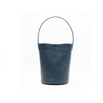 【藍染】ジャパンブルーのBag002(バケツ型バッグ)
